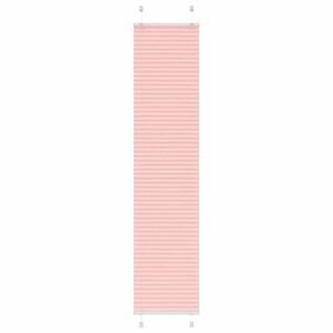 vidaXL pliszírozott redőny rózsaszín 50x200 cm szövetszélesség 49, 4 cm kép
