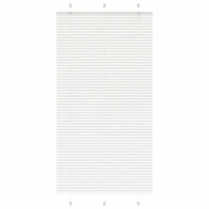 vidaXL pliszírozott redőny Fehér 105x200cm szövetszélesség 104, 4cm kép
