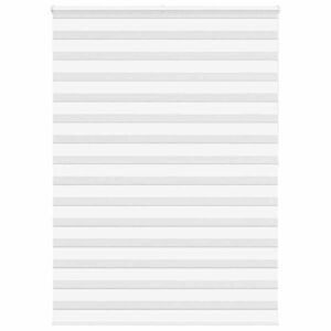 vidaXL zebrafüggönnyel fehér szövetszélesség 160, 9 cm poliészter kép