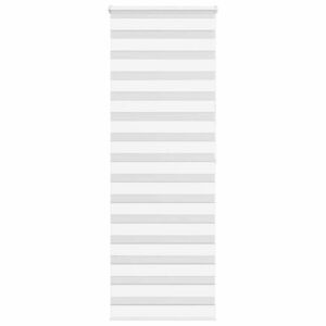 vidaXL zebrafüggönnyel fehér szövetszélesség 75, 9 cm poliészter kép