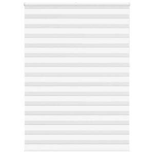 vidaXL zebrafüggönnyel fehér szövetszélesség 155, 9 cm poliészter kép