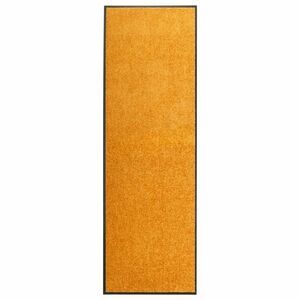 vidaXL narancssárga kimosható lábtörlő 60 x 180 cm kép