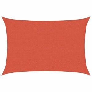 vidaXL terrakotta HDPE napvitorla 160 g/m² 2, 5 x 4 m kép