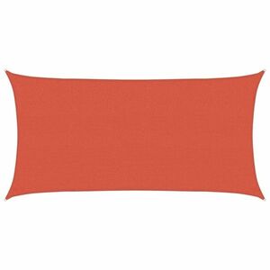 vidaXL terrakotta HDPE napvitorla 160 g/m² 2 x 3, 5 m kép