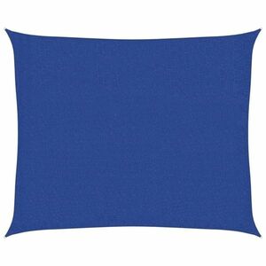 vidaXL kék HDPE napvitorla 160 g/m² 2, 5 x 3 m kép