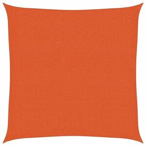 vidaXL narancssárga HDPE napvitorla 160 g/m² 3, 6 x 3, 6 m kép