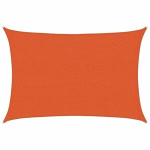 vidaXL narancssárga HDPE napvitorla 160 g/m² 2, 5 x 4 m kép