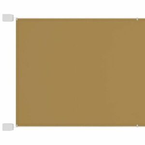 vidaXL bézs oxford-szövet függőleges napellenző 140 x 800 cm kép