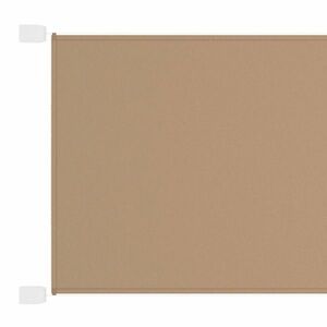 vidaXL tópszínű oxford szövet függőleges napellenző 100 x 800 cm kép