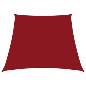 vidaXL piros trapéz alakú oxford-szövet napvitorla 2/4 x 3 m kép