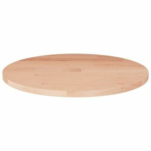 vidaXL kerek kezeletlen tömör tölgyfa asztallap Ø50 x 1, 5 cm kép