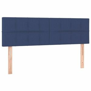 vidaXL 2 db kék szövet fejtámla 72 x 5 x 78/88 cm kép