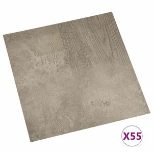vidaXL szürke öntapadó PVC padlólapok 5, 11 m² kép