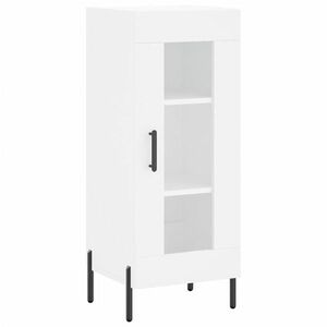 vidaXL fehér szerelt fa tálalóasztal 34, 5 x 34 x 90 cm kép