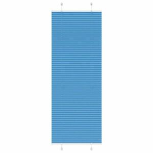 vidaXL pliszírozott redőny kék 70x200 cm szövetszélesség 69, 4 cm kép