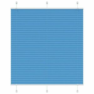 vidaXL pliszírozott redőny kék 115x150 cm szövetszélesség 114, 4 cm kép