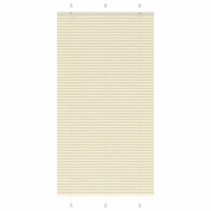 vidaXL pliszírozott redőny krém 105x200 cm Szövetszélesség 104, 4 cm kép