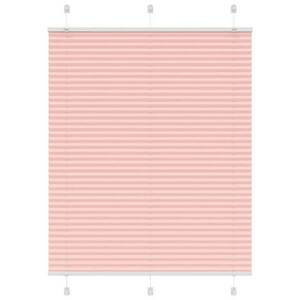 vidaXL pliszírozott redőny rózsaszín 105x100cm szövetszélesség 104, 4cm kép