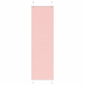 vidaXL pliszírozott redőny rózsaszín 65x200 cm szövetszélesség 64, 4 cm kép