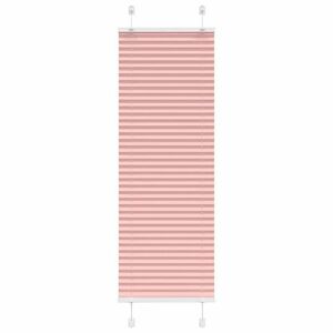 vidaXL pliszírozott redőny rózsaszín 45x150 cm szövetszélesség 44, 4 cm kép