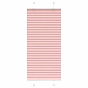 vidaXL pliszírozott redőny rózsaszín 65x100 cm szövetszélesség 64, 4 cm kép