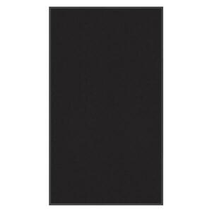 vidaXL lábtörlő fekete 115x200 cm kép