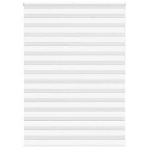 vidaXL zebrafüggönnyel fehér szövetszélesség 150, 9 cm poliészter kép