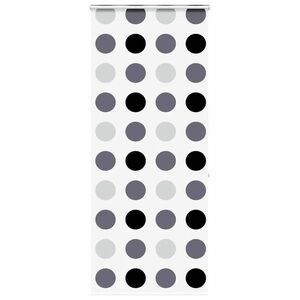 vidaXL zuhanyzó redőny kazettával 110x240 cm szövetszélesség 106 cm kép