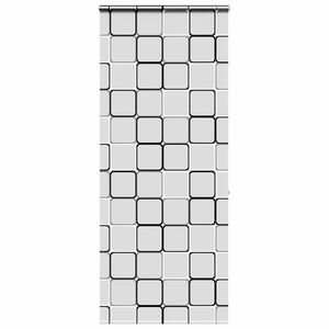 vidaXL zuhanyzó redőny kazettával 90x240 cm szövet szélessége 86 cm kép