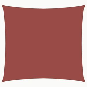 vidaXL négyzet alakú Oxford szövet napvitorla 2 x 2 m terrakotta kép
