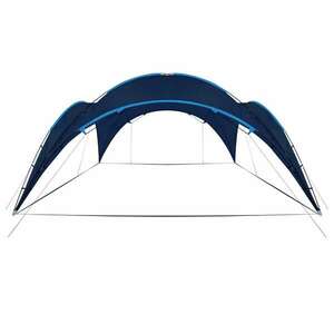 vidaXL sötétkék rendezvénysátor boltív 450 x 450 x 265 cm kép