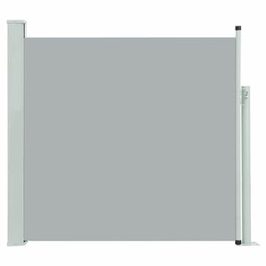 vidaXL szürke kihúzható oldalsó teraszi napellenző 170 x 300 cm kép