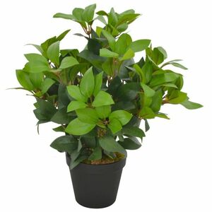 vidaXL zöld, cserepes műbabérfa 40 cm kép