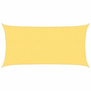 vidaXL bézs HDPE napvitorla 160 g/m² 2, 5 x 4, 5 m kép