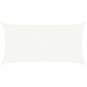 vidaXL fehér HDPE napvitorla 160 g/m² 3 x 6 m kép