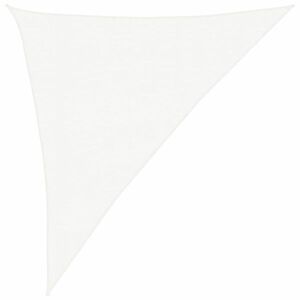 vidaXL fehér HDPE napvitorla 160 g/m² 3 x 4 x 5 m kép