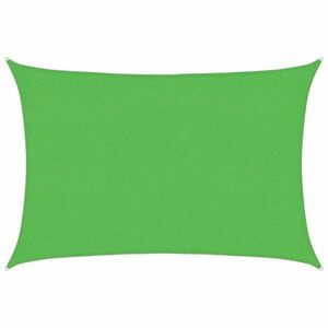 vidaXL világoszöld HDPE napvitorla 160 g/m² 2 x 3 m kép