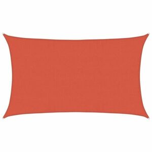 vidaXL terrakotta HDPE napvitorla 160 g/m² 5 x 8 m kép