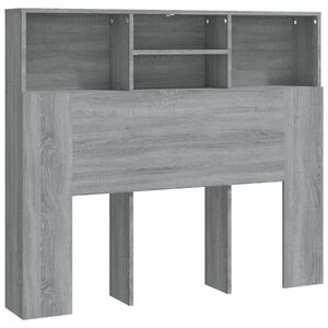 vidaXL szürke sonoma áthidaló szekrény 120 x 19 x 103, 5 cm kép