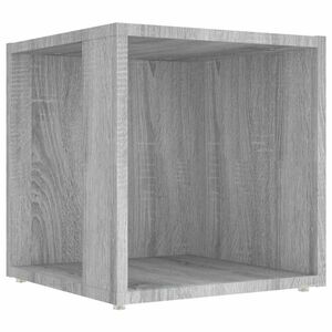 vidaXL szürke sonoma színű szerelt fa kisasztal 33x33x34, 5 cm kép