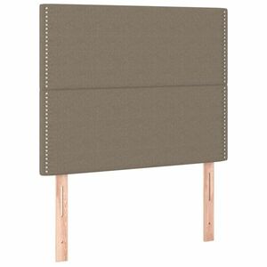 vidaXL bézs színű szövet fejtámla 100 x 5 x 118/128 cm kép