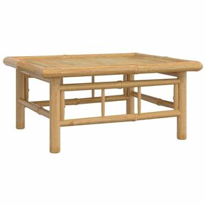 vidaXL bambusz kerti asztal 65 x 55 x 30 cm kép