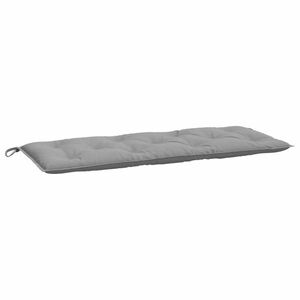 vidaXL szürke szövet kerti padpárna 120 x 50 x 7 cm kép