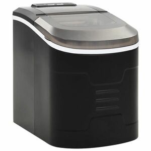 vidaXL fekete 2, 4 l-es jégkockakészítő gép 15 kg/24 h kép