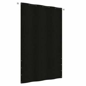 vidaXL fekete oxford-szövet erkélyparaván 140 x 240 cm kép