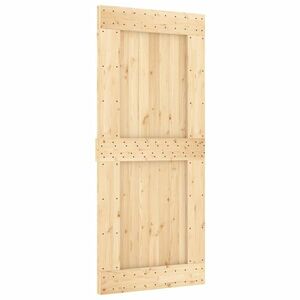 vidaXL NARVIK tömör fenyőfa ajtó 90 x 210 cm kép