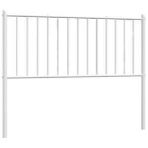 vidaXL fehér fém fejtámla 107 cm kép