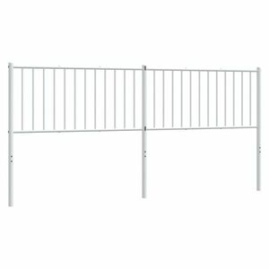 vidaXL fehér fém fejtámla 193 cm kép