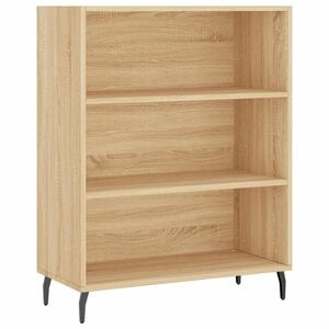 vidaXL sonoma tölgy szerelt fa polcos szekrény 69, 5x32, 5x90 cm kép