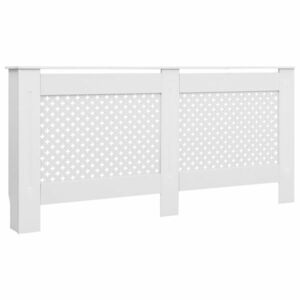 vidaXL fehér MDF radiátorburkolat 172 x 19 x 81, 5 cm kép